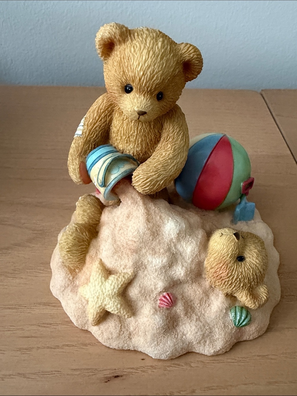 Cherished Teddies 1996 Jim & Joey “Underneath It All…” Figurine